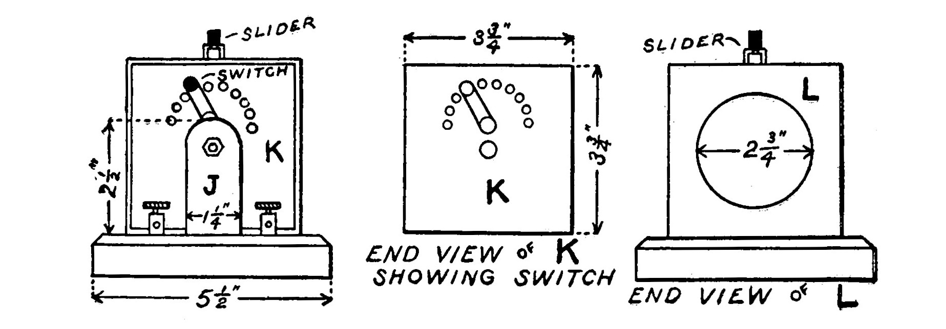 Fig. 129. Details of Receiving Transformer.