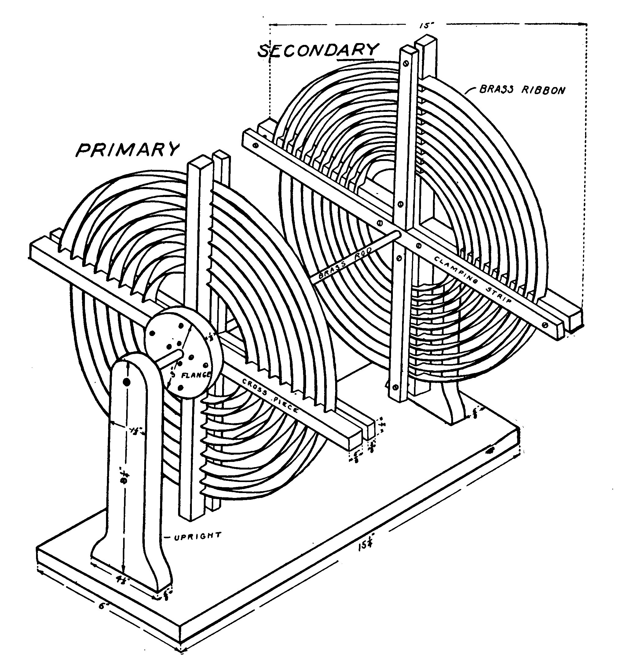 Fig. 152. Details of Oscillation Helix Construction.