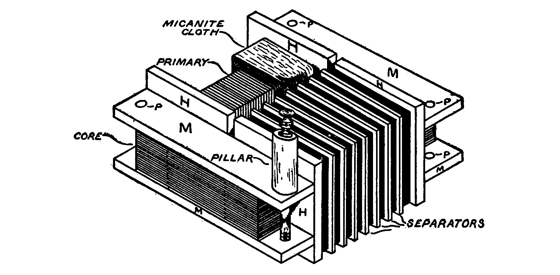 Fig. 49. Transformer with One Secondary removed.