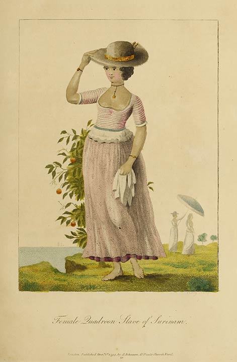 Female Quadroon Slave of Surinam.