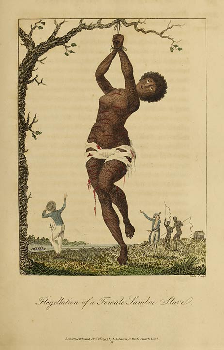 Flagellation of a Female Samboe Slave.
