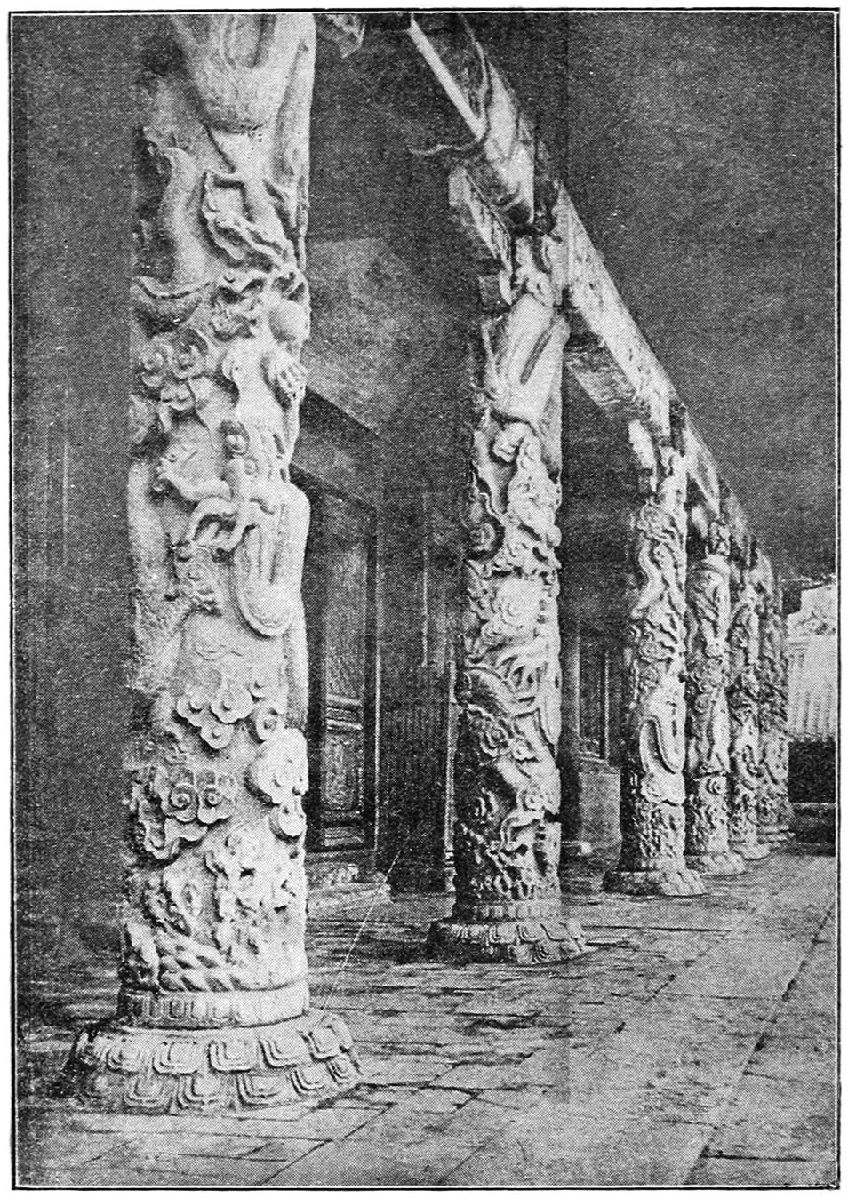 Dragon Colonnade at Chufu