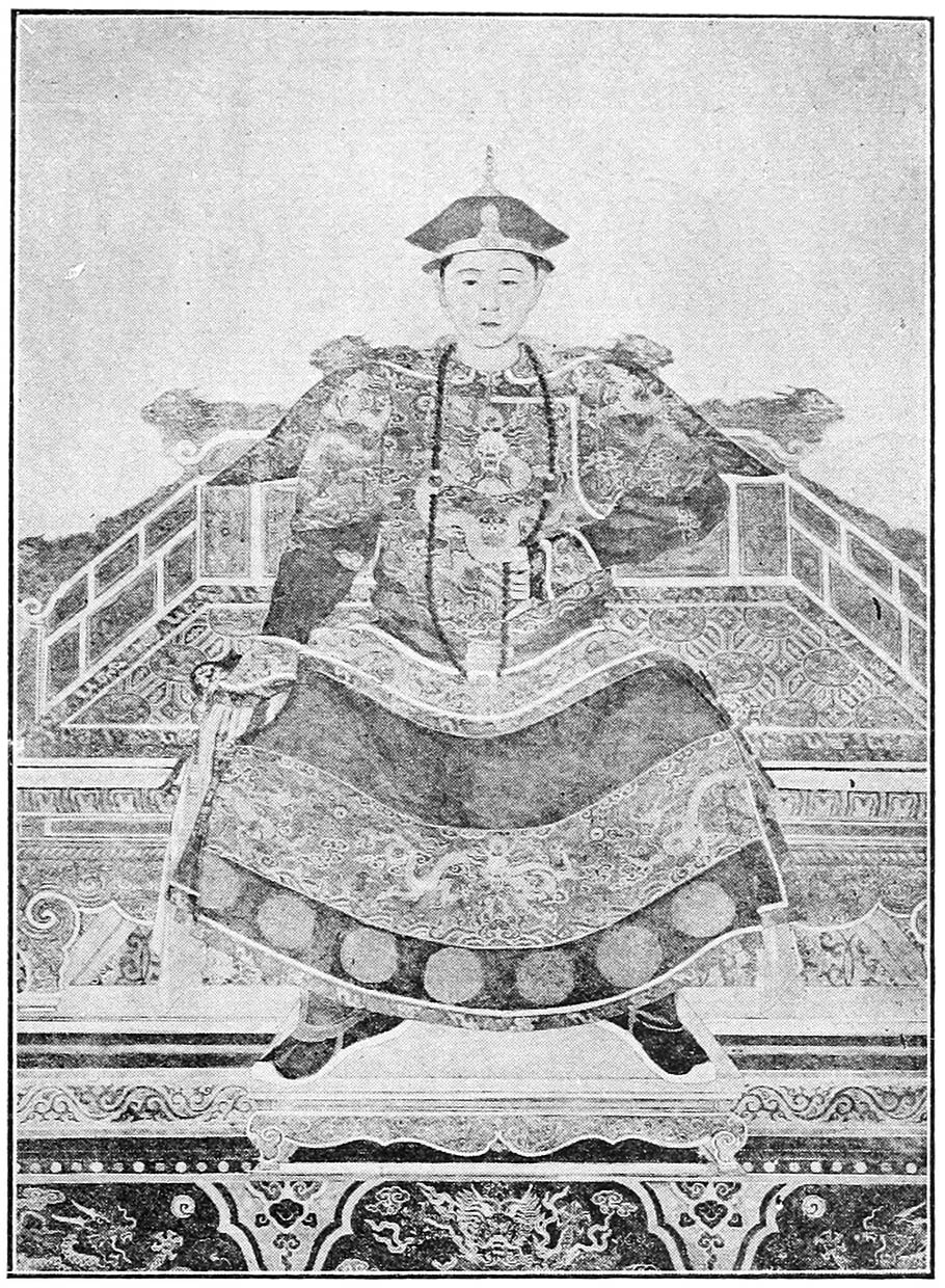 Emperor Kang Hsi on the Dragon Throne