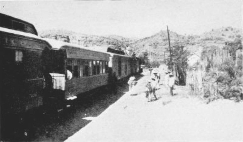 IN THOSE DAYS TRAINS DID NOT VENTURE TO RUN AT NIGHT ACROSS THE SONORA DESERT
