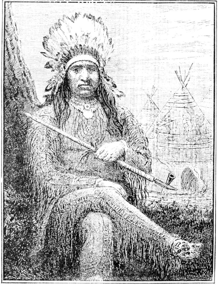 NORTH AMERICAN INDIAN CHIEF.