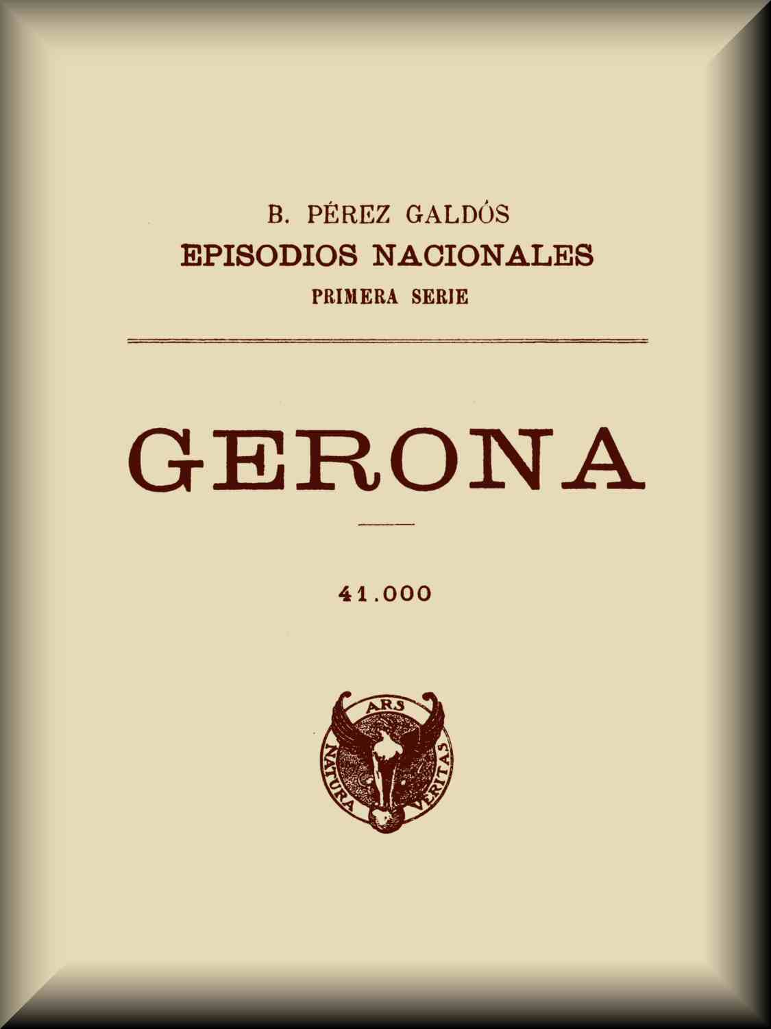 Gerona, by Benito Pérez Galdós—A Project Gutenberg eBook