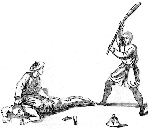 beating a prisoners feet