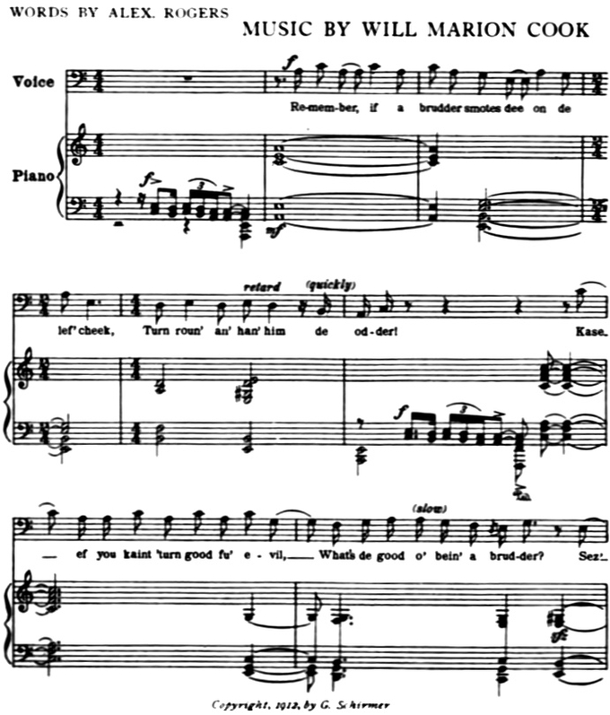Musical score, first page
