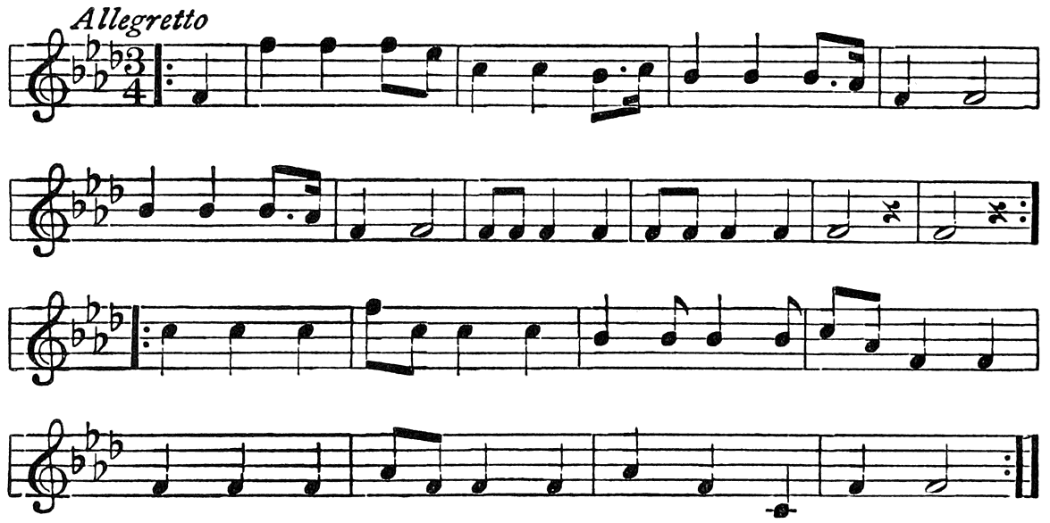 Music notation.