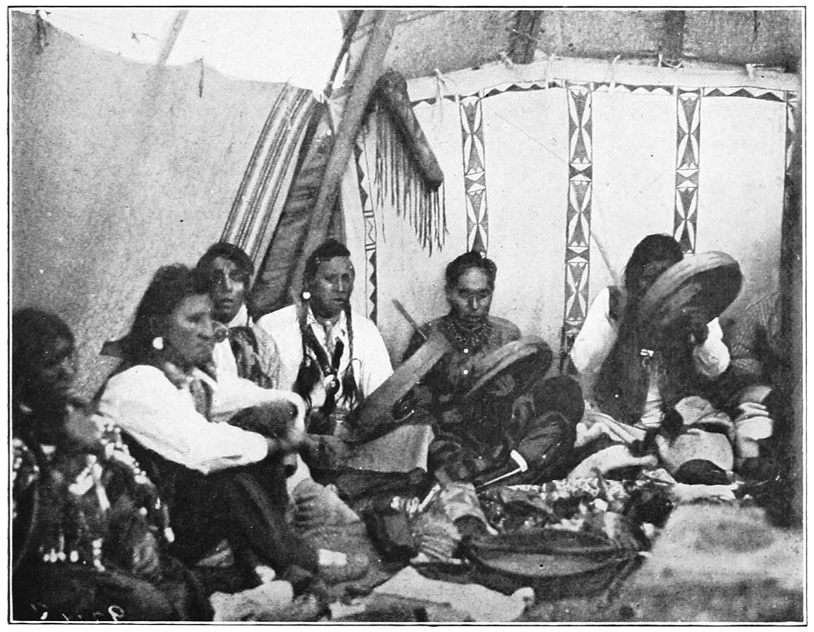 THE CROW WATER CEREMONY OF ONESTA IN THE THUNDER TEPEE