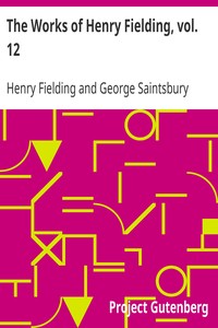 The Works of Henry Fielding by Henry Fielding