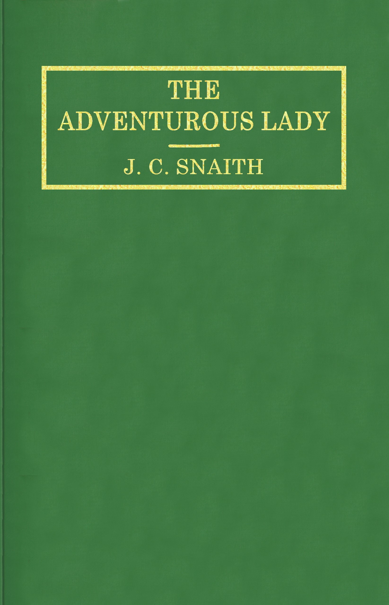 The Adventurous Lady, by J image pic