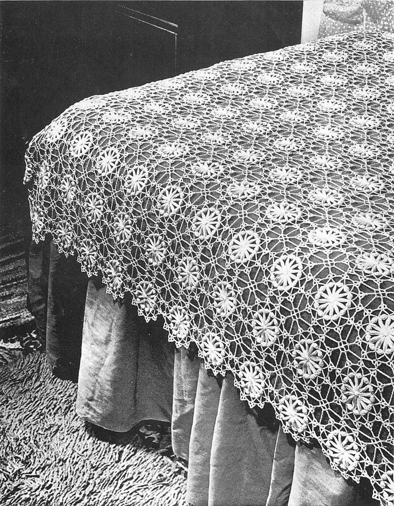Daisy bedspread