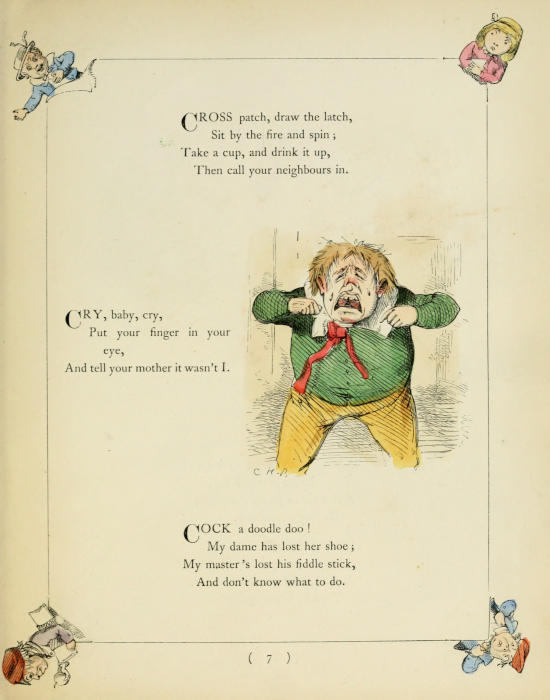 Old Nurse’s Book of Rhymes, Jingles and Ditties Project Gutenberg