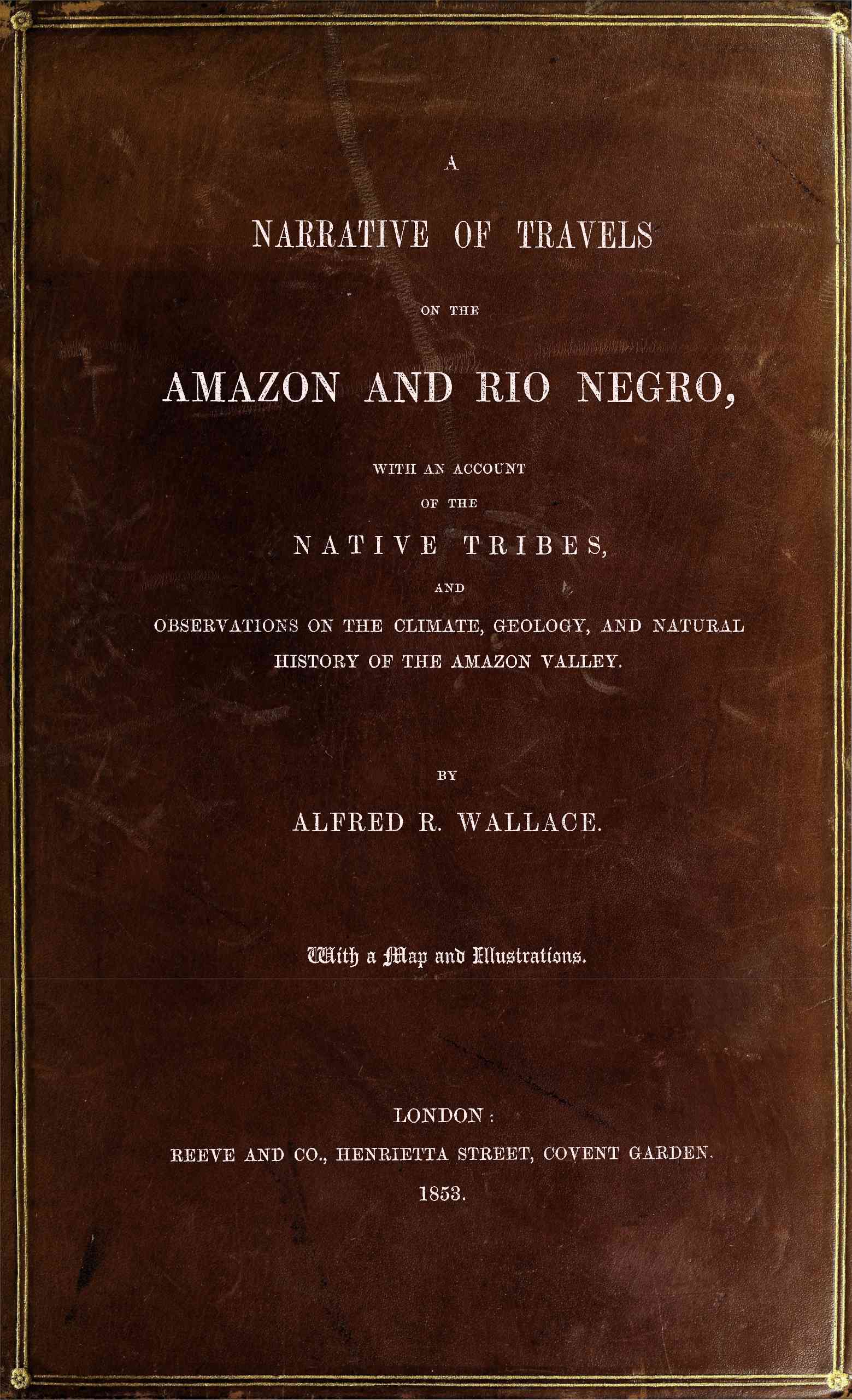 A Narrative of Travels on the Amazon and Rio Negro Project Gutenberg