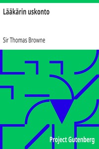 Lääkärin uskonto, Sir Thomas Browne