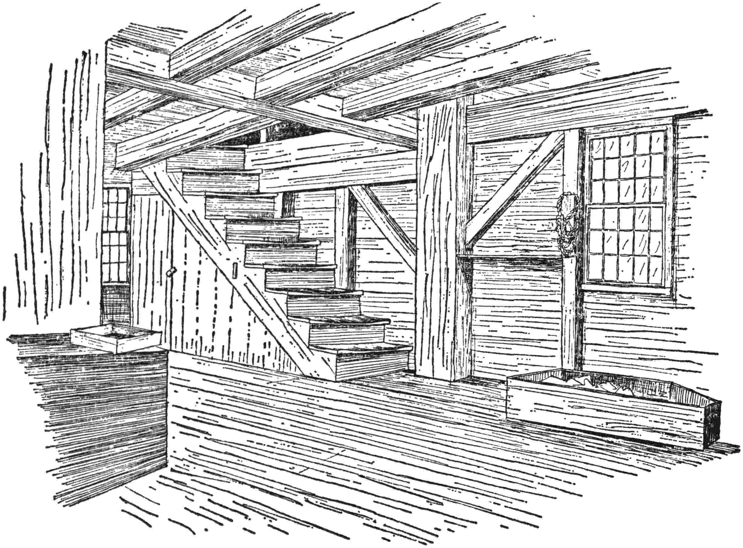 interior of the mill 