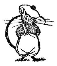 colophon of a mouse