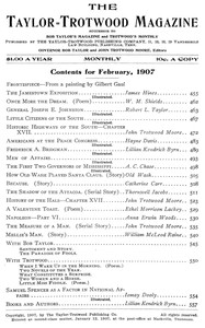 The Taylor-Trotwood Magazine, Vol. IV, No. 5, February 1907, Various