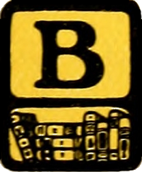 B