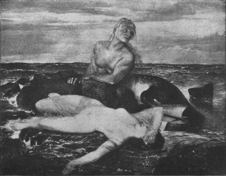 Triton und Nereide von Böcklin