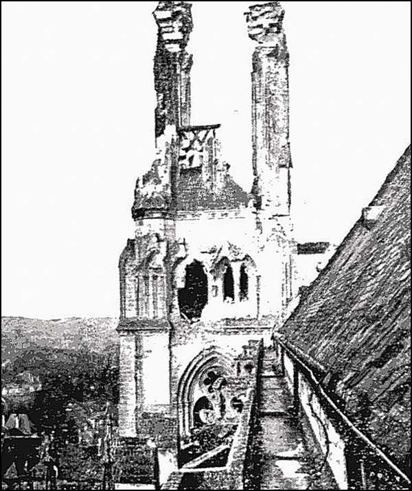 Photograph of the Tower in March 1919.