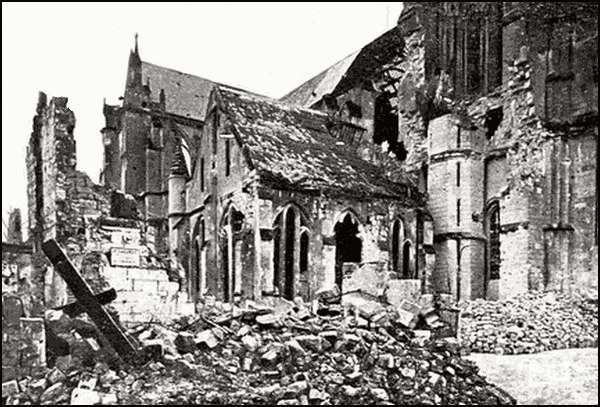 Photograph of the Chapelle des Œuvres, Nov. 1918.