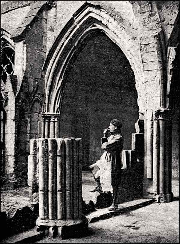 Photograph in the Cloister.