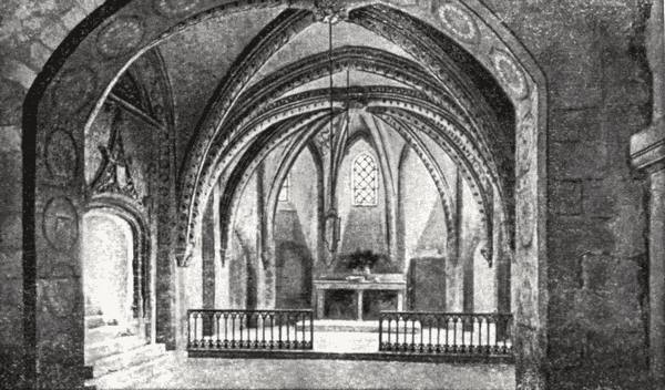 Photograph of the Crypt, St-Léger Church.