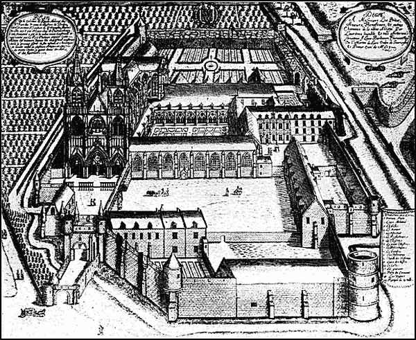 Plan of the Monastery.