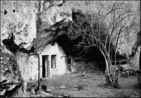 Photograph of the Organized Cave at Pasly.