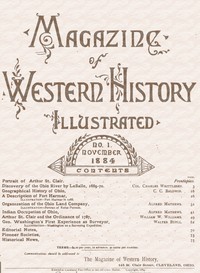 Magazine of Western History Illustrated, Vol. I, No. 1, November 1884, Various