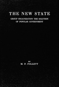 The new state, M. P. Follett