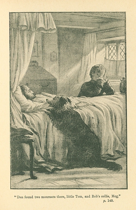 "Dan found two mourners there, little Tom, and Bob's collie, Meg."