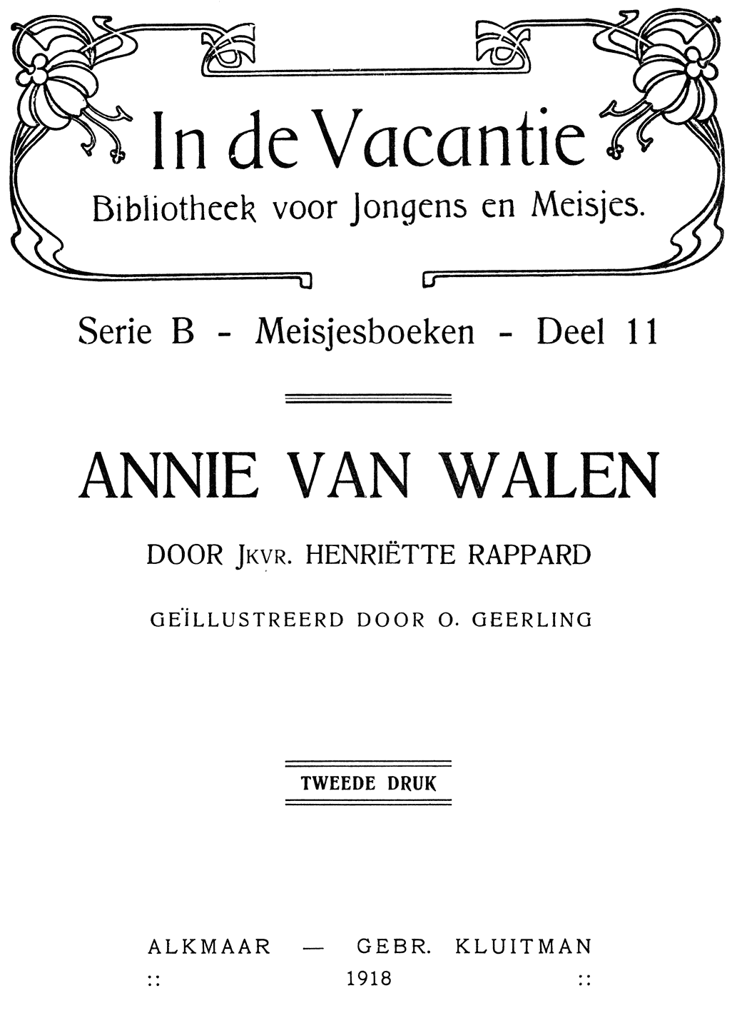 Oorspronkelijke titelpagina.