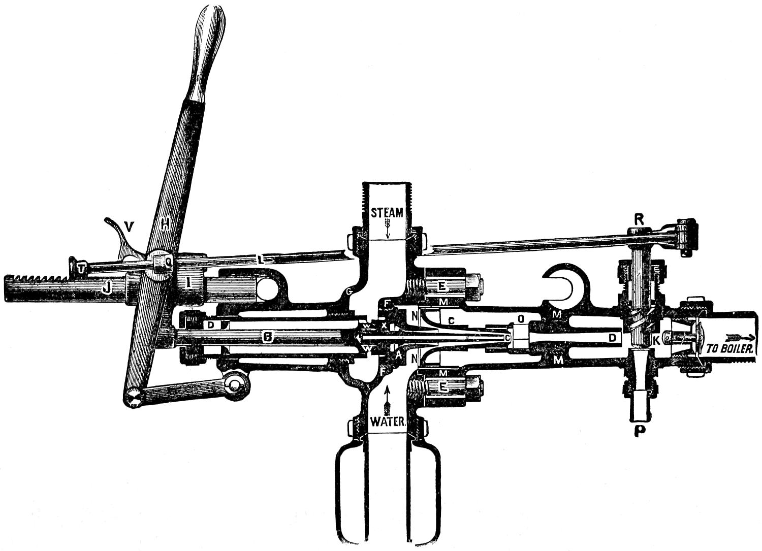 Self-regulating injector