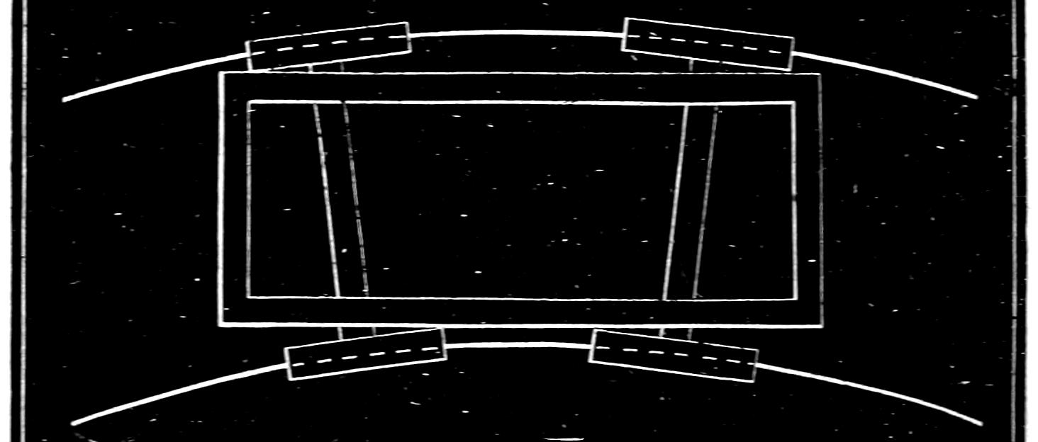 Truck frame on rail curves