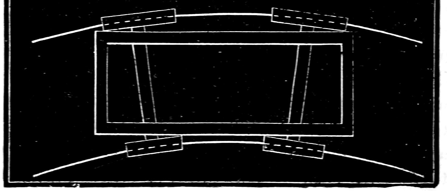 Truck frame on rail curves