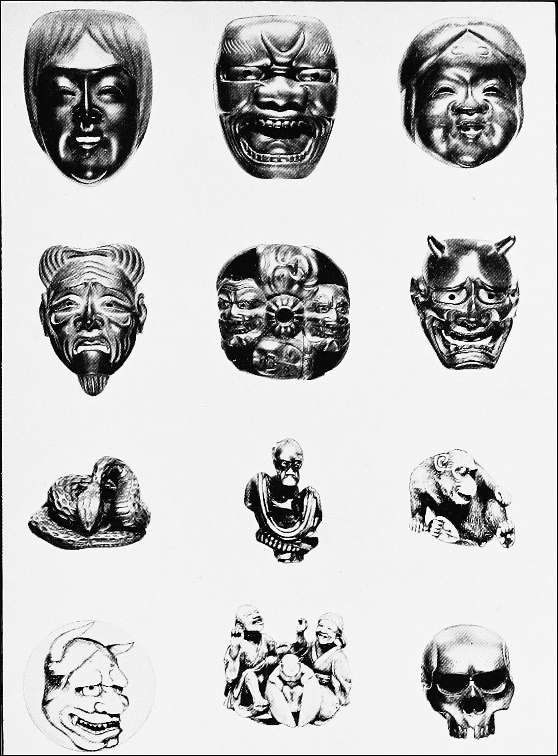 A Group of Netsukés