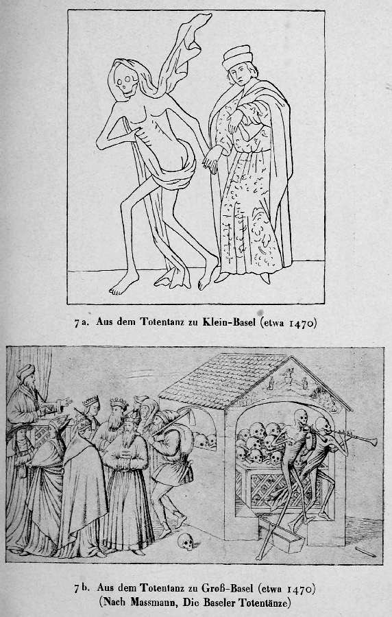 Aus den Totentänzen zu Groß- und Klein-Basel