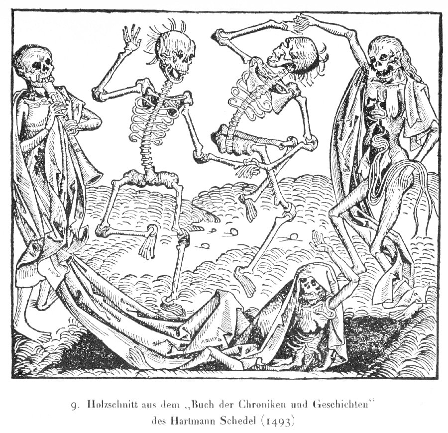 Holzschnitt aus dem »Buch der Chroniken und Geschichten« des Hartmann Schedel