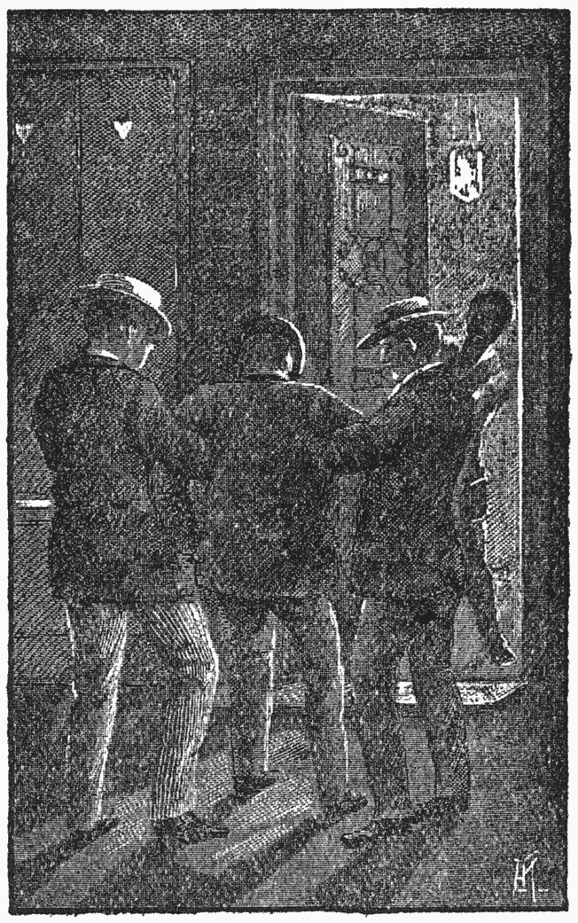 Hij opende de deur....