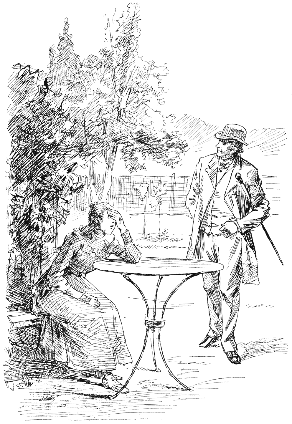 „Hoe zoo bedroefd, kindlief?”