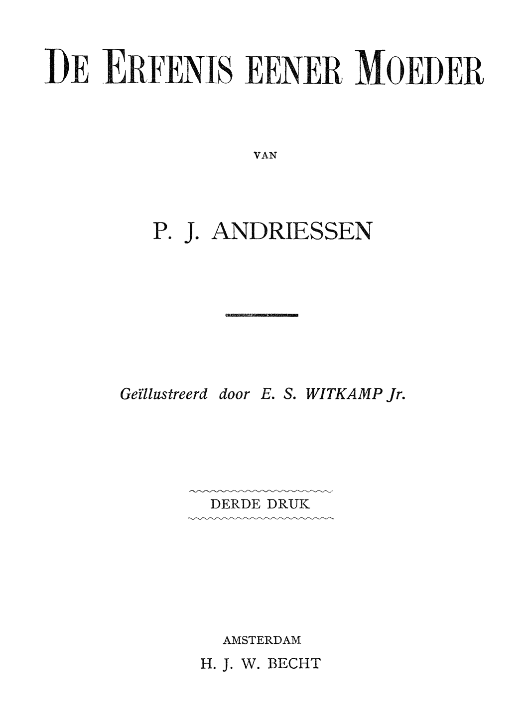 Oorspronkelijke titelpagina.