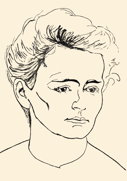 portrait de Marie Curie