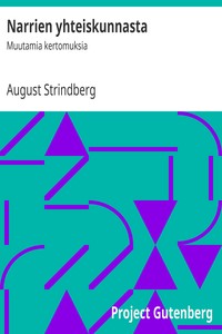Cover of Narrien yhteiskunnasta : $b Muutamia kertomuksia