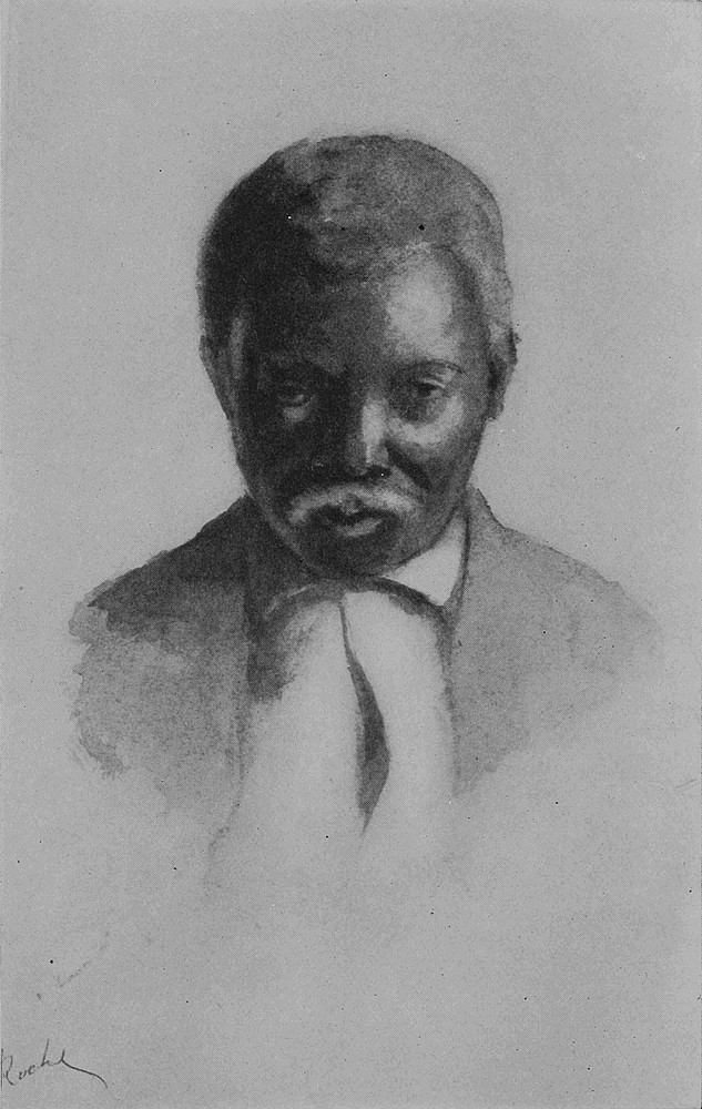 Hand-drawn portrait of Olouala