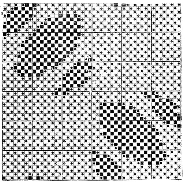 Small spotted design