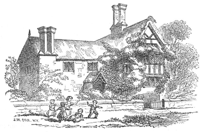 Old English Domestic Architecture (the village schoolmaster’s⏎cottage)