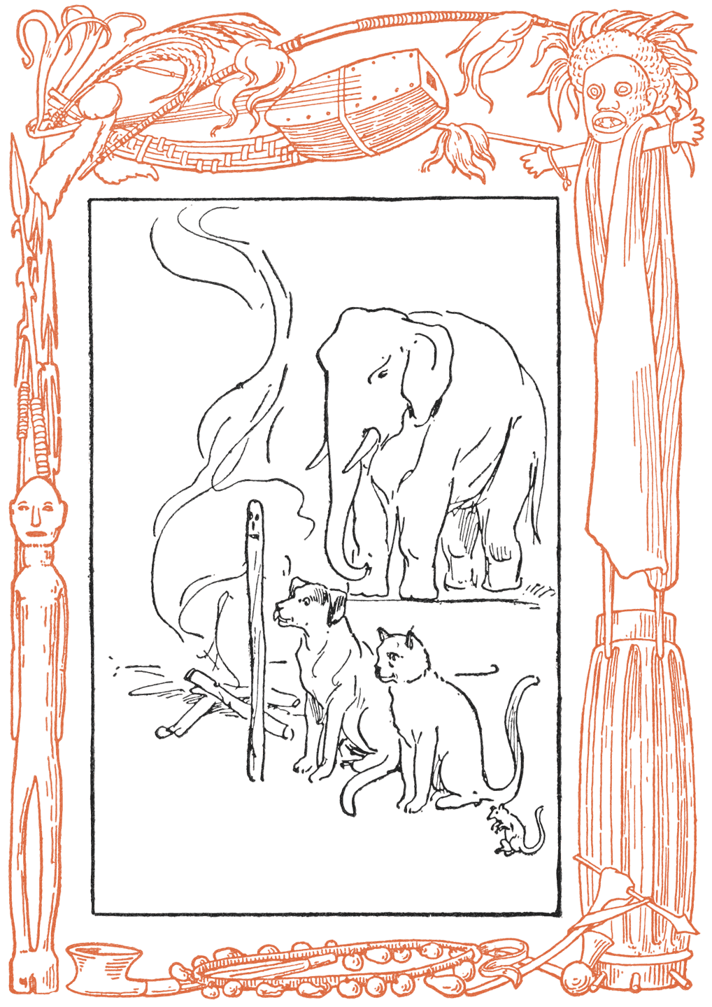 The largest was an elephant